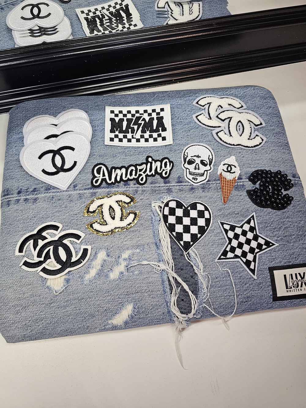 Designer Inspired Iron-on Patches